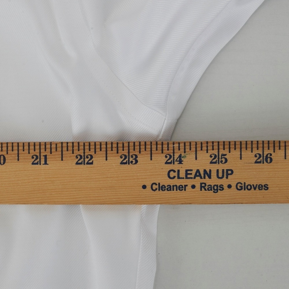 Jos A Bank Reserve Large Custom White 100% Egyptian Cotton Dress Shirt 17 32 - Picture 14 of 16